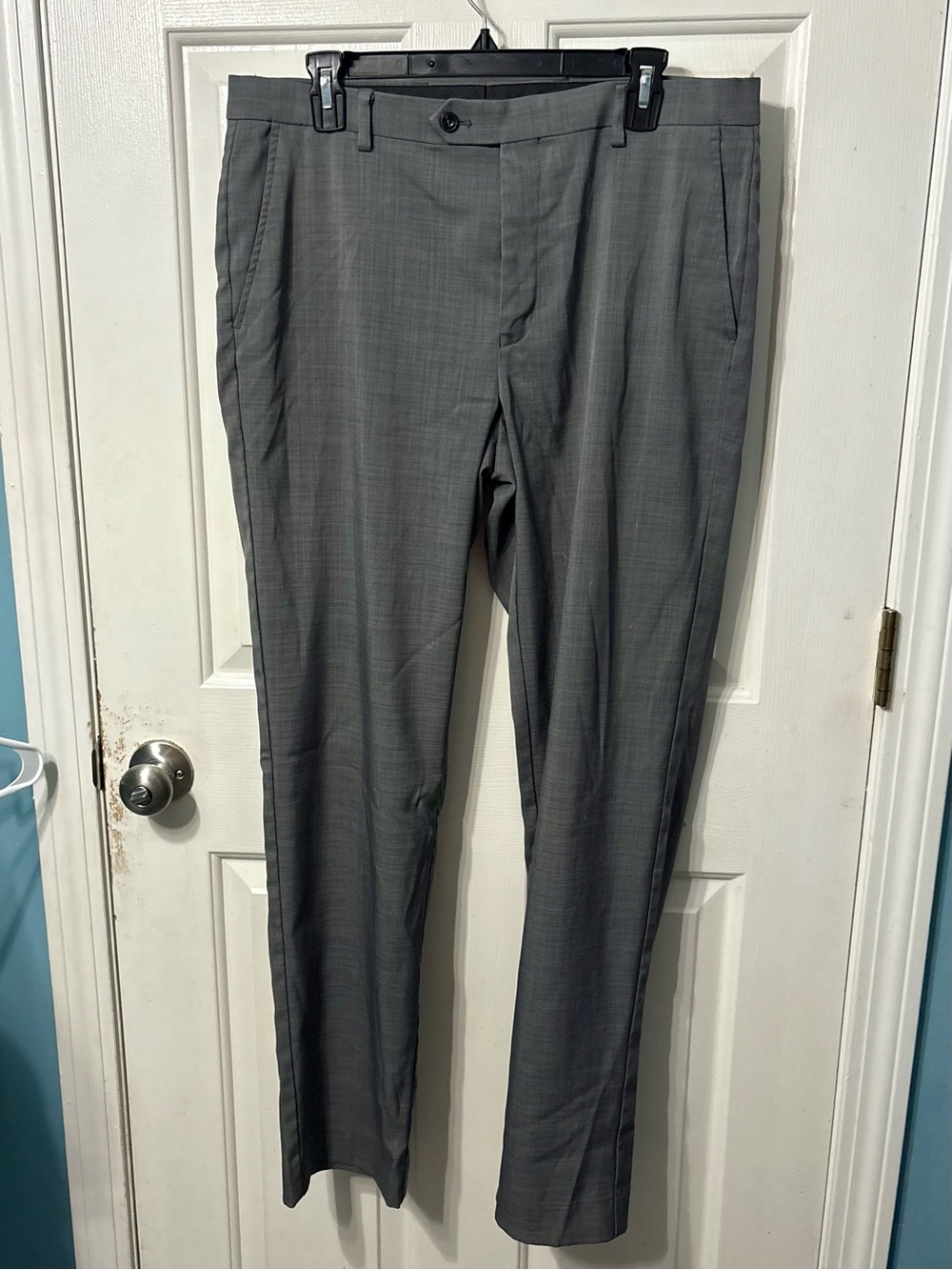 Michael Kors Men's Gray Dress Pants - Slim Tailored Look